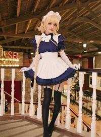(Cosplay) 宵鱼鱼 贞德同人女仆